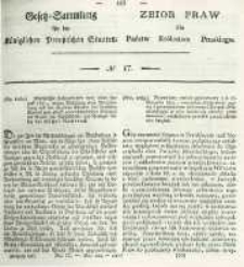Gesetz-Sammlung für die Königlichen Preussischen Staaten. 1827 No17