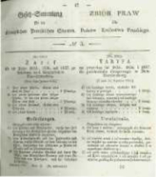 Gesetz-Sammlung f&uuml;r die K&ouml;niglichen Preussischen Staaten. 1835 No3