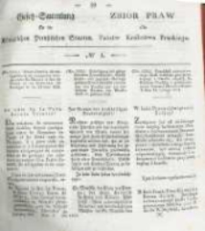 Gesetz-Sammlung f&uuml;r die K&ouml;niglichen Preussischen Staaten. 1835 No4