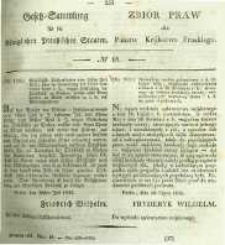 Gesetz-Sammlung f&uuml;r die K&ouml;niglichen Preussischen Staaten. 1835 No18