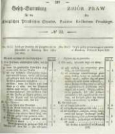 Gesetz-Sammlung f&uuml;r die K&ouml;niglichen Preussischen Staaten. 1835 No22