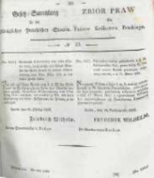 Gesetz-Sammlung f&uuml;r die K&ouml;niglichen Preussischen Staaten. 1835 No23