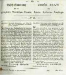 Gesetz-Sammlung für die Königlichen Preussischen Staaten. 1835 No25