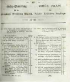 Gesetz-Sammlung f&uuml;r die K&ouml;niglichen Preussischen Staaten. 1835 No29