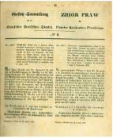 Gesetz-Sammlung f&uuml;r die K&ouml;niglichen Preussischen Staaten. 1862.02.26 No6