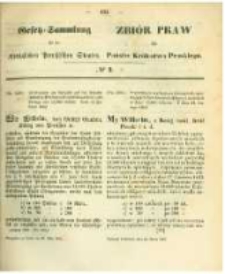 Gesetz-Sammlung f&uuml;r die K&ouml;niglichen Preussischen Staaten. 1862.03.24 No9