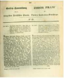 Gesetz-Sammlung f&uuml;r die K&ouml;niglichen Preussischen Staaten. 1862.06.05 No19