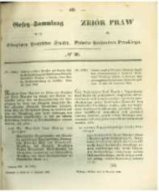 Gesetz-Sammlung f&uuml;r die K&ouml;niglichen Preussischen Staaten. 1862.09.11 No30