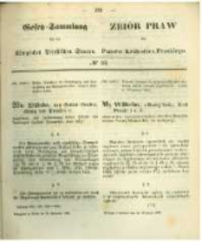 Gesetz-Sammlung f&uuml;r die K&ouml;niglichen Preussischen Staaten. 1862.09.20 No32