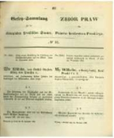 Gesetz-Sammlung f&uuml;r die K&ouml;niglichen Preussischen Staaten. 1862.09.26 No33