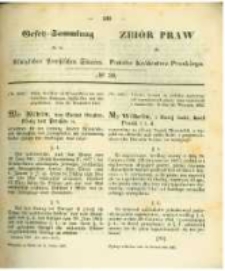 Gesetz-Sammlung f&uuml;r die K&ouml;niglichen Preussischen Staaten. 1862.10.11 No36