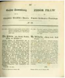 Gesetz-Sammlung für die Königlichen Preussischen Staaten. 1862.11.20 No39