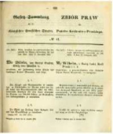 Gesetz-Sammlung für die Königlichen Preussischen Staaten. 1862.12.12 No41