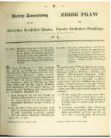 Gesetz-Sammlung für die Königlichen Preussischen Staaten. 1863.02.07 No2
