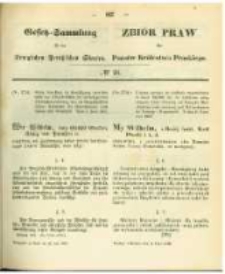 Gesetz-Sammlung f&uuml;r die K&ouml;niglichen Preussischen Staaten. 1863.07.18 No24