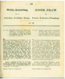 Gesetz-Sammlung für die Königlichen Preussischen Staaten. 1863.11.10 No39