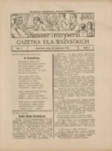 Ku nauce i rozrywce: gazetka dla wszystkich: bezpłatny dodatek do "Gazety Polskiej" 1930.01.30 R.2 Nr5