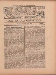 Ku nauce i rozrywce: gazetka dla wszystkich: bezpłatny dodatek do "Gazety Polskiej" 1930.05.15 R.2 Nr20