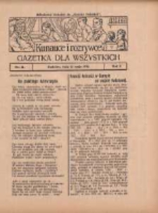 Ku nauce i rozrywce: gazetka dla wszystkich: bezpłatny dodatek do "Gazety Polskiej" 1930.05.22 R.2 Nr21