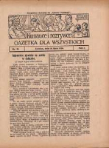 Ku nauce i rozrywce: gazetka dla wszystkich: bezpłatny dodatek do "Gazety Polskiej" 1930.07.24 R.2 Nr30