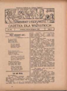 Ku nauce i rozrywce: gazetka dla wszystkich: bezpłatny dodatek do "Gazety Polskiej" 1930.08.14 R.2 Nr33