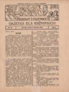 Ku nauce i rozrywce: gazetka dla wszystkich: bezpłatny dodatek do "Gazety Polskiej" 1930.08.21 R.2 Nr34