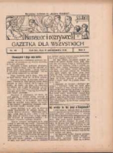 Ku nauce i rozrywce: gazetka dla wszystkich: bezpłatny dodatek do "Gazety Polskiej" 1930.10.23 R.2 Nr43