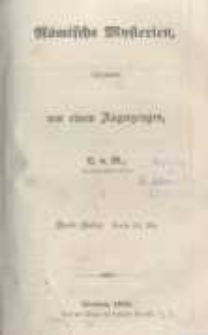 R&ouml;mische Mysterien: beschrieben von einem Augenzeugen