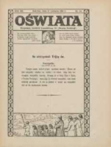 Oświata: bezpłatny dodatek tygodniowy do "Gazety Polskiej" 1924.06.14 R.12 Nr24