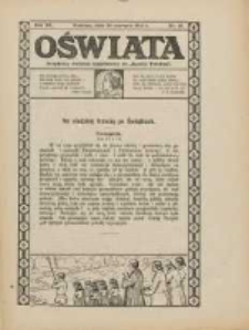Oświata: bezpłatny dodatek tygodniowy do "Gazety Polskiej" 1924.06.29 R.12 Nr26