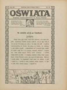 Oświata: bezpłatny dodatek tygodniowy do "Gazety Polskiej" 1924.07.20 R12 Nr29