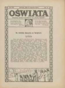 Oświata: bezpłatny dodatek tygodniowy do "Gazety Polskiej" 1924.08.31 R.12 Nr35