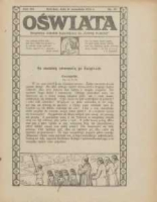 Oświata: bezpłatny dodatek tygodniowy do "Gazety Polskiej" 1924.09.14 R.12 Nr37