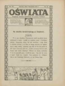 Oświata: bezpłatny dodatek tygodniowy do "Gazety Polskiej" 1924.11.09 R.12 Nr45