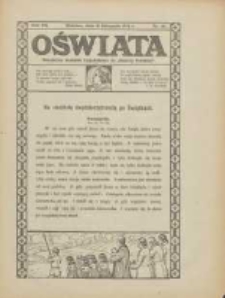 Oświata: bezpłatny dodatek tygodniowy do "Gazety Polskiej" 1924.11.16 R.12 Nr46