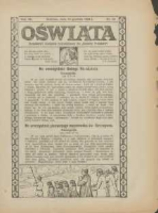 Oświata: bezpłatny dodatek tygodniowy do "Gazety Polskiej" 1924.12.25 R.12 Nr52