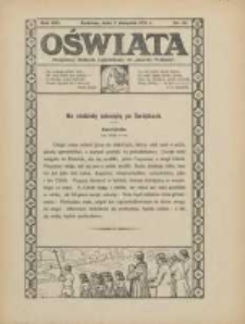 Oświata: bezpłatny dodatek tygodniowy do "Gazety Polskiej" 1925.08.09 R.13 Nr32