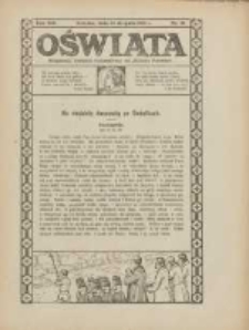 Oświata: bezpłatny dodatek tygodniowy do "Gazety Polskiej" 1925.08.23 R.13 Nr34