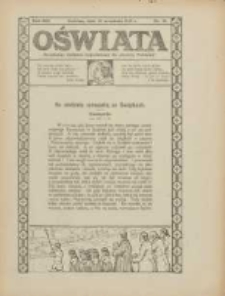Oświata: bezpłatny dodatek tygodniowy do "Gazety Polskiej" 1925.09.20 R.13 Nr38