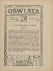 Oświata: bezpłatny dodatek tygodniowy do "Gazety Polskiej" 1925.11.22 R.13 Nr47