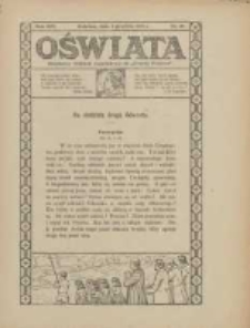 Oświata: bezpłatny dodatek tygodniowy do "Gazety Polskiej" 1925.12.06 R.13 Nr49