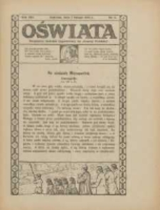 Oświata: bezpłatny dodatek tygodniowy do "Gazety Polskiej" 1926.02.07 R.14 Nr6