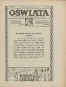 Oświata: bezpłatny dodatek tygodniowy do "Gazety Polskiej" 1926.07.25 R.14 Nr30