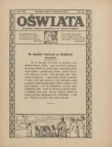 Oświata: bezpłatny dodatek tygodniowy do "Gazety Polskiej" 1926.08.22 R.14 Nr34