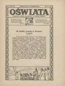 Oświata: bezpłatny dodatek tygodniowy do "Gazety Polskiej" 1926.09.12 R.14 Nr37