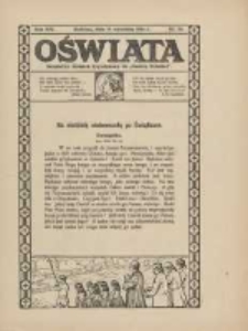 Oświata: bezpłatny dodatek tygodniowy do "Gazety Polskiej" 1926.09.19 R.14 Nr38