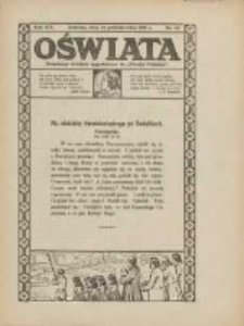 Oświata: bezpłatny dodatek tygodniowy do "Gazety Polskiej" 1926.10.24 R.14 Nr43