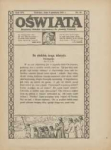 Oświata: bezpłatny dodatek tygodniowy do "Gazety Polskiej" 1926.12.05 R.14 Nr49