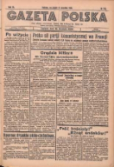 Gazeta Polska: codzienne pismo polsko-katolickie dla wszystkich stanów 1936.09.11 R.40 Nr212