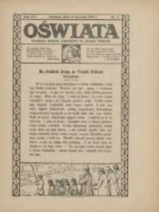 Oświata: bezpłatny dodatek tygodniowy do "Gazety Polskiej" 1928.01.15 R.16 Nr3